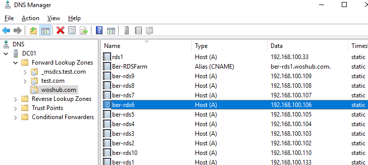 Bulk add DNS recordes using PoweShell 