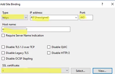 iis install ssl certificate