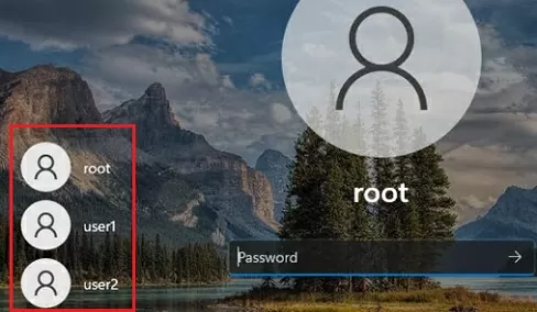 showing all local users on windows 11 login screen